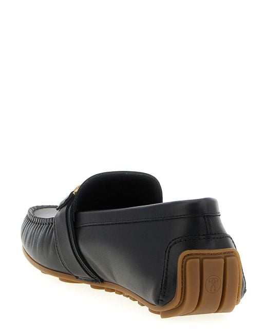 Moschino Black Penny Loafers for men