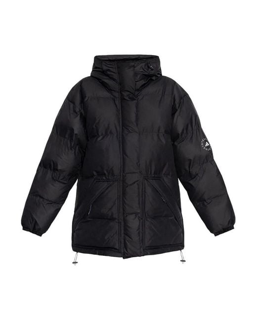 Adidas By Stella McCartney Black Reversible Jacket With Hood
