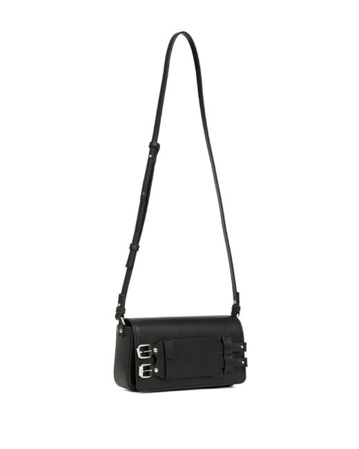 MM6 by Maison Margiela Black Bracelet Leather Handbag
