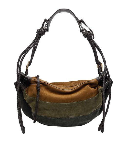 Isabel Marant Metallic Medium Maia Shoulder Bag
