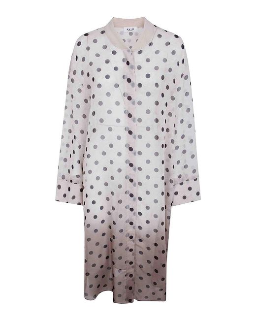 Aviu White Chiffon Long Shirt