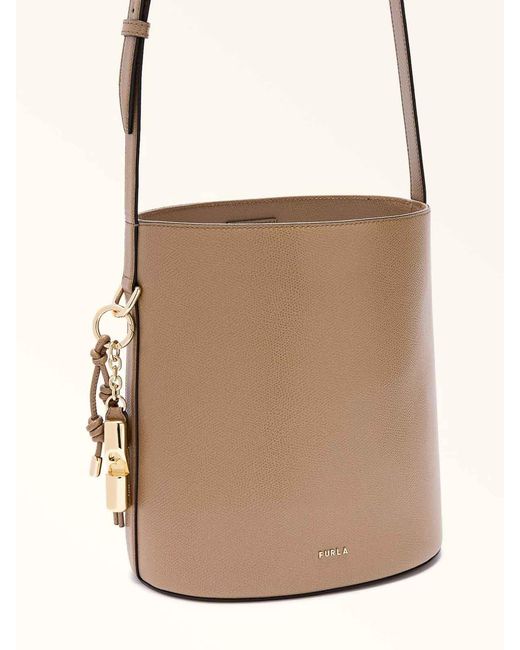 Furla Natural Roxie's Bucket Bag