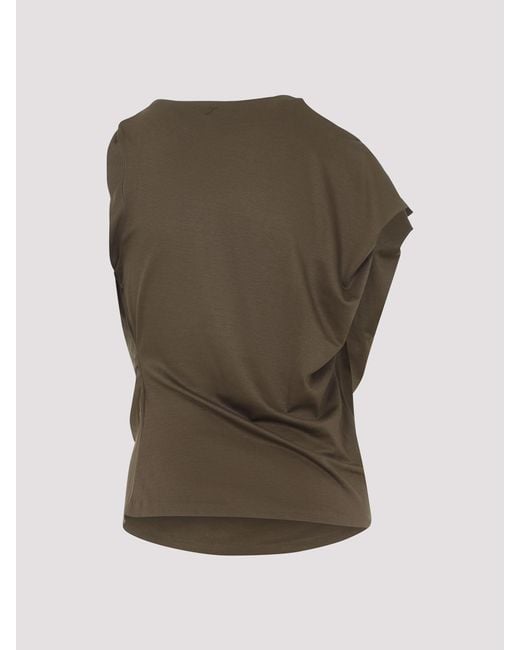 Jacquemus Green The Drap Top