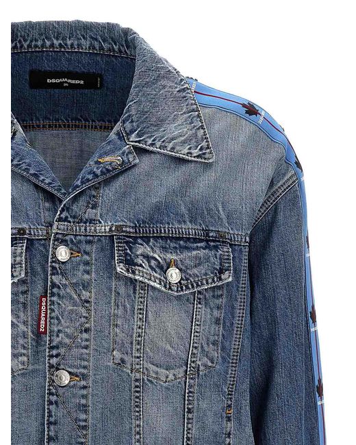DSquared² Blue Dan Denim Jacket for men