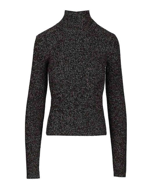 Max Mara Black Turtleneck Sweater