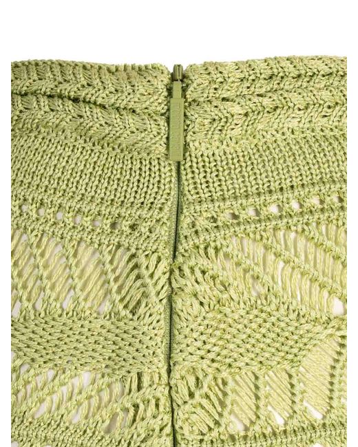 Roberto Cavalli Green Skirts