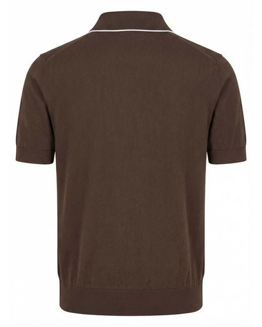 Peserico Brown Sweater for men