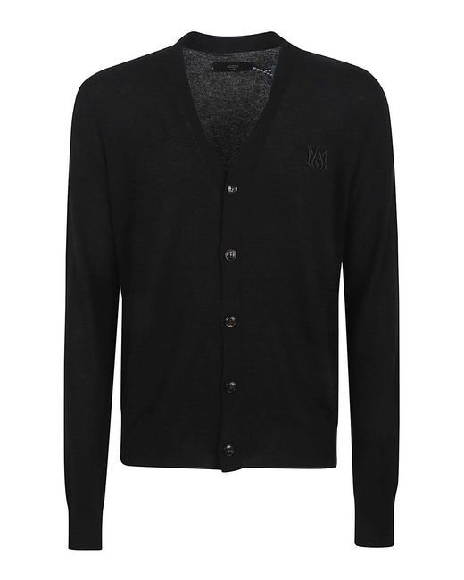 Amiri Black Ma Cardigan for men