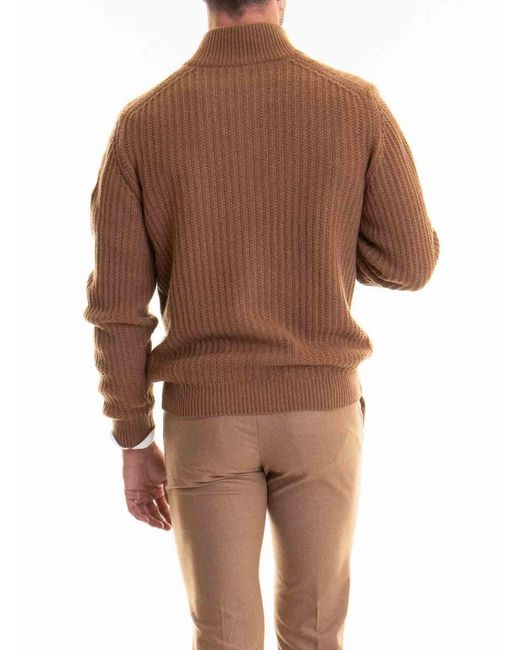 Corneliani Brown Sweater for men