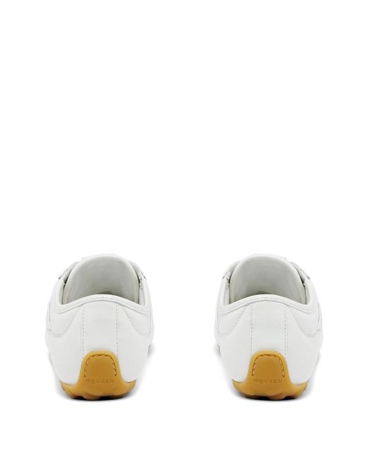 McQueen White Icon Boxing Sneakers