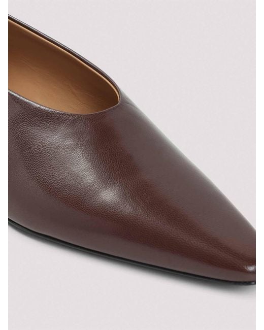 Jil Sander Brown Ring Ballerina