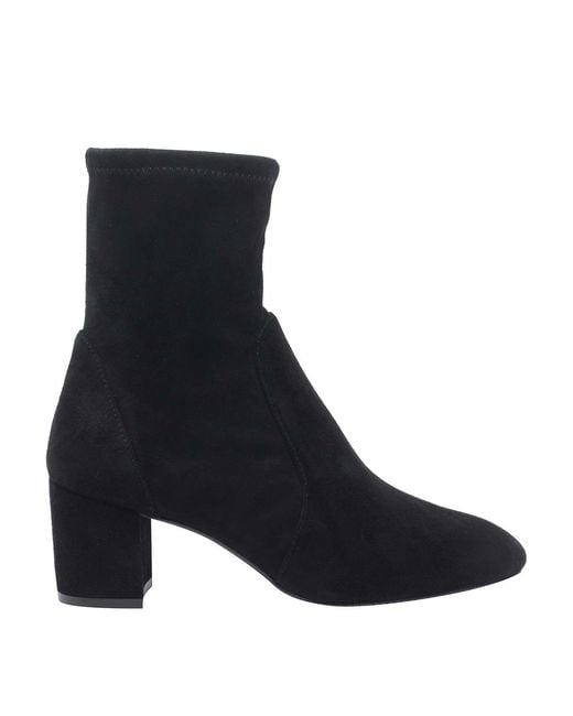 Stuart Weitzman Black Yuliana Pump Booties