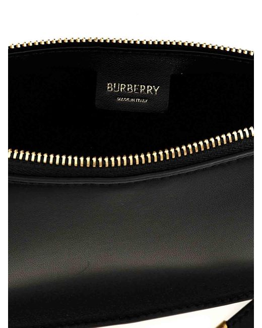 Burberry Black Shield Sling Mini Shoulder Bag
