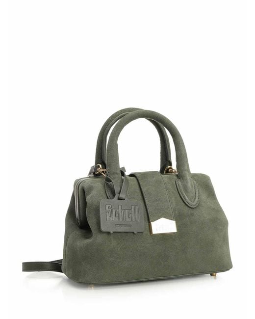 Borsa A Tracolla di Schell in Green