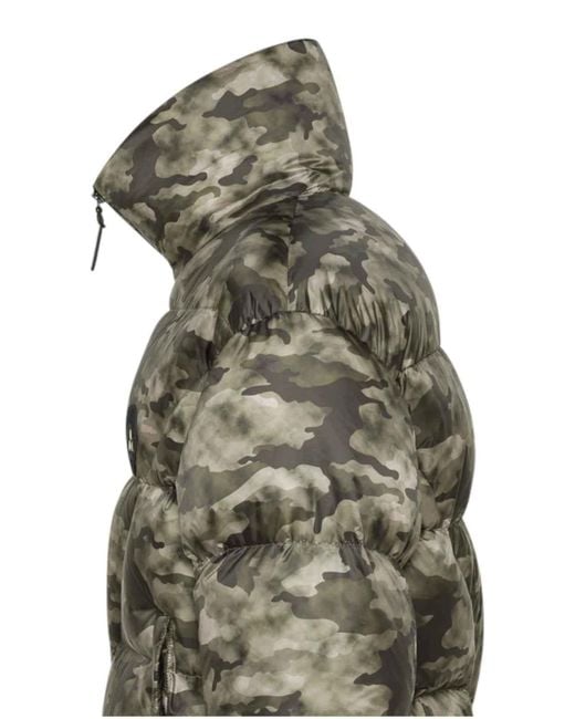 Peuterey Green Down Coat for men