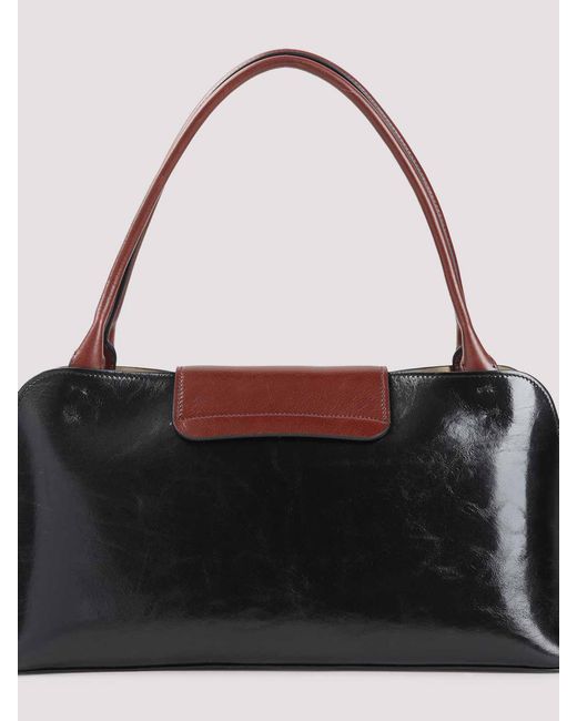 Versace Black Medium E/W Shoulder Bag