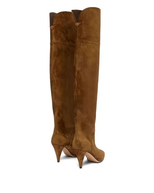 Casadei Brown Venus Nomad Saddle Boots