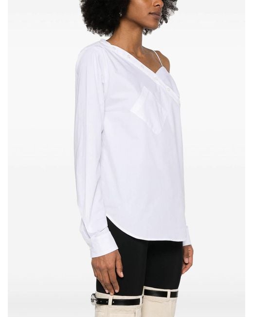 Coperni White Heart Shirt