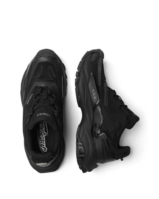 Versace Black Sneakers Fabric for men