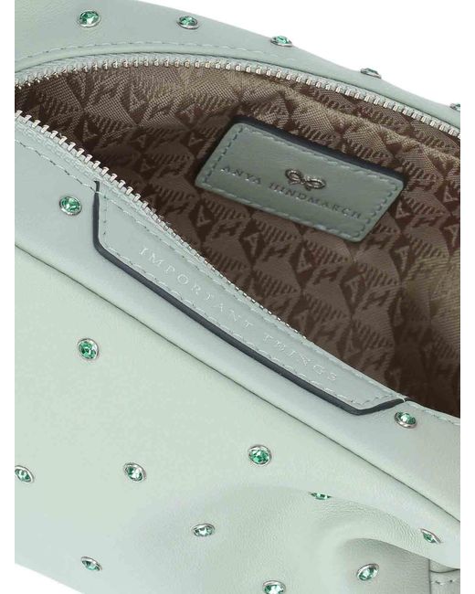 Anya Hindmarch Green Important Things Pouch
