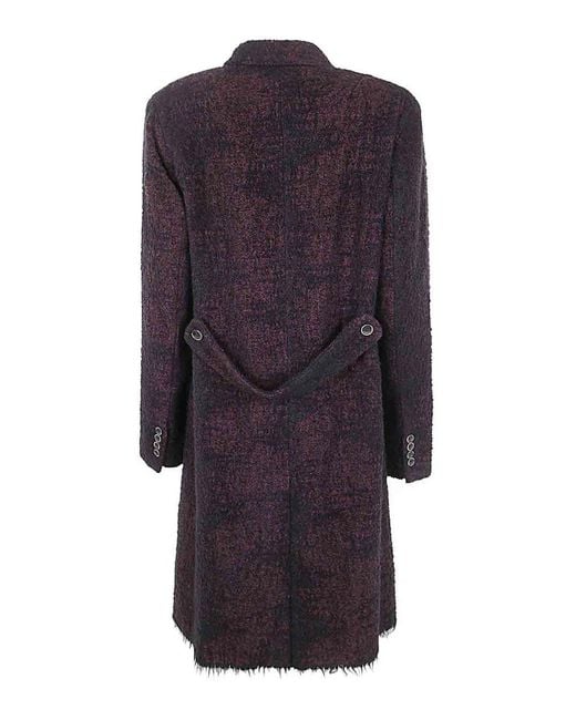 Uma Wang Blue Riccardo Coat for men