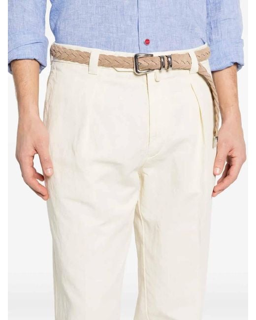 Berwich White Pants for men