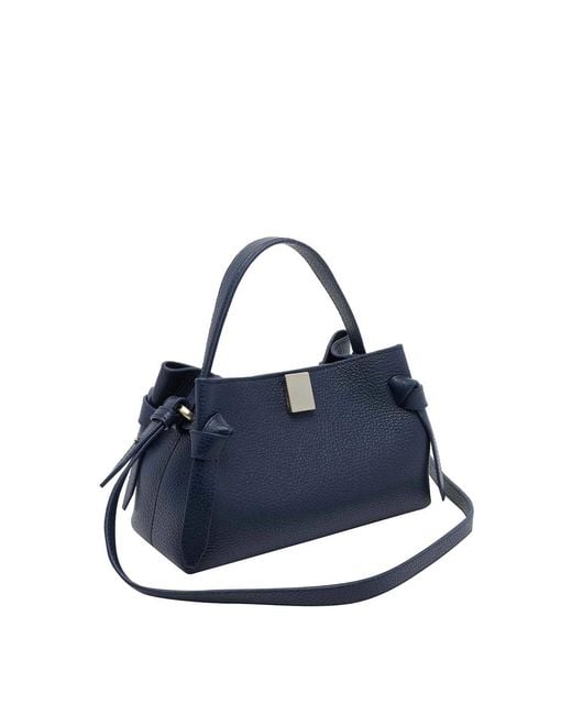 Yuzefi Blue Mini Gyoza Handbag