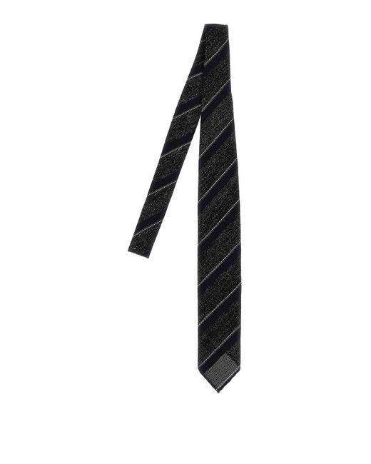 Brioni Black Regital Tie for men