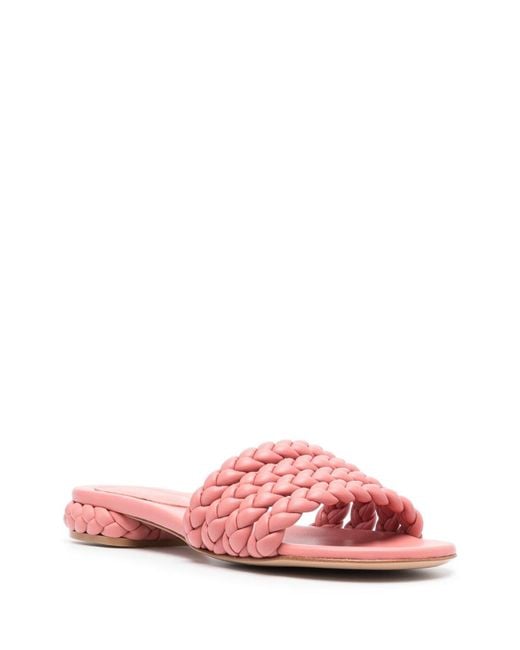 Gianvito Rossi Pink Ischia Tassel