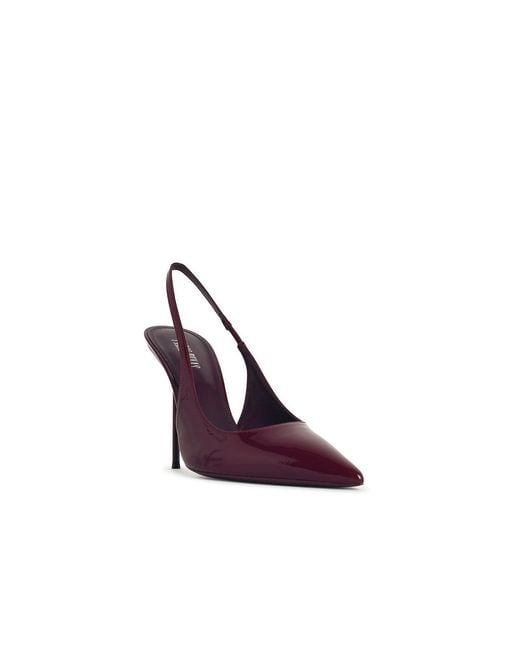 Paris Texas Purple Lidia' 'Rouge Noir' Pele Slingbacks