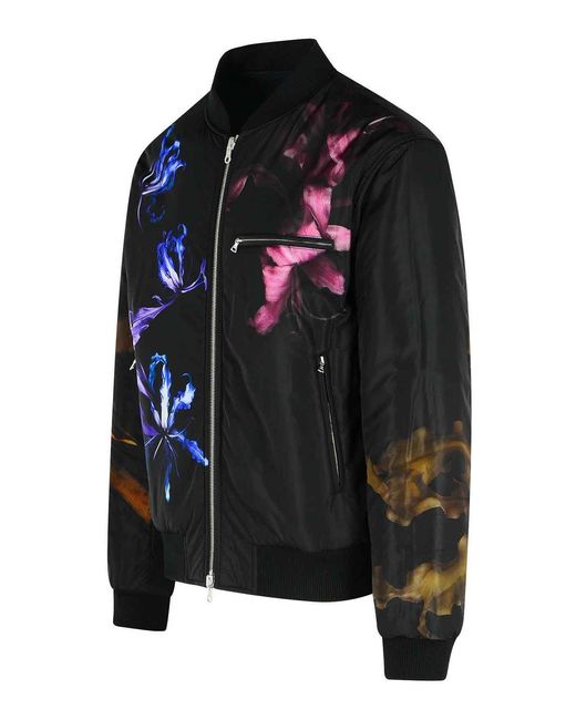 Dries Van Noten Blue Volker Reversible Cotton Blend Jacket for men