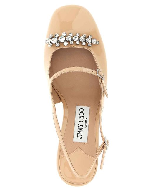 Jimmy Choo Natural Belinda Slingback