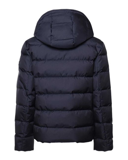 Fay Blue Double Front Feather Jacket for men