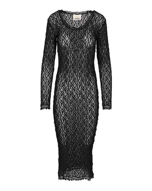 Isabel Marant Black Belsane-Gb Dress