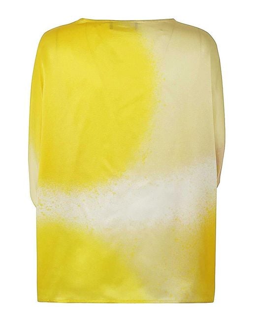 Gianluca Capannolo Yellow Iris Top