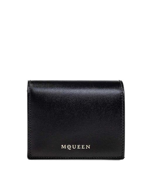 McQueen Black Wallet
