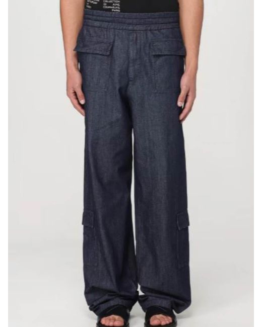 Dries Van Noten Blue Cargo for men