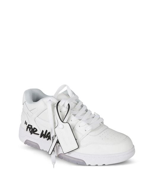 Off-White c/o Virgil Abloh White Sneakers Out Of Office For Walking for men