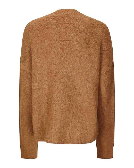 Uma Wang Brown Long Slv Top