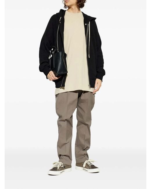 Rick Owens Black Zip-Throughs for men