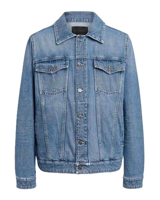 Dondup Blue Denim Jacket for men