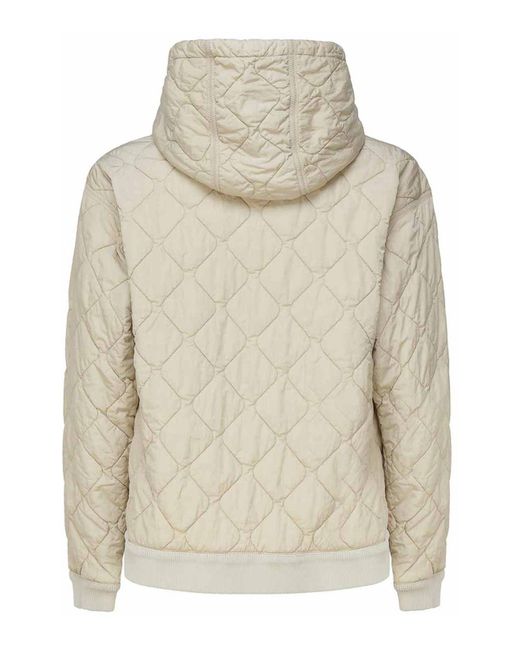 Burberry Natural Quilted Jacket for men