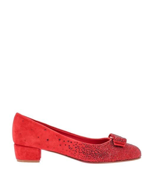 Ferragamo Red Sandals