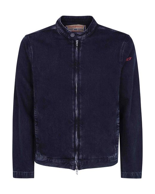 DIESEL Blue D-Glory Jacket for men