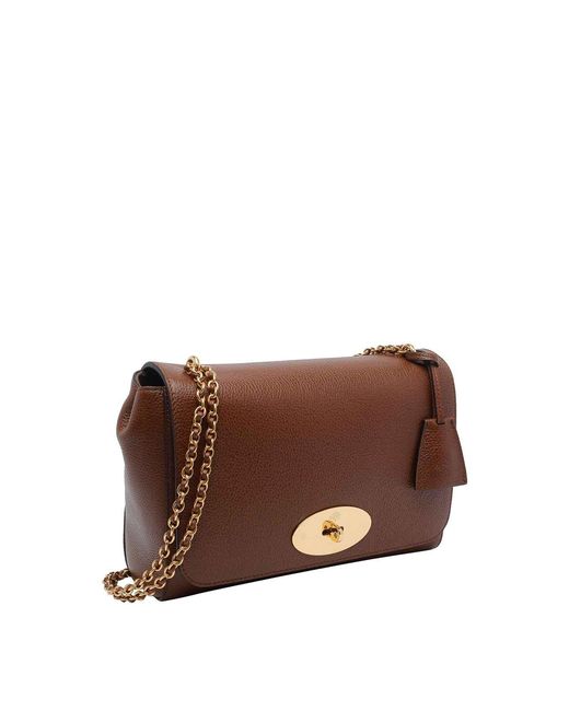 Mulberry Women's Brown Oak Medium Lily Crossbody Bag