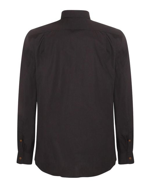 Vivienne Westwood Black Orb Shirt for men