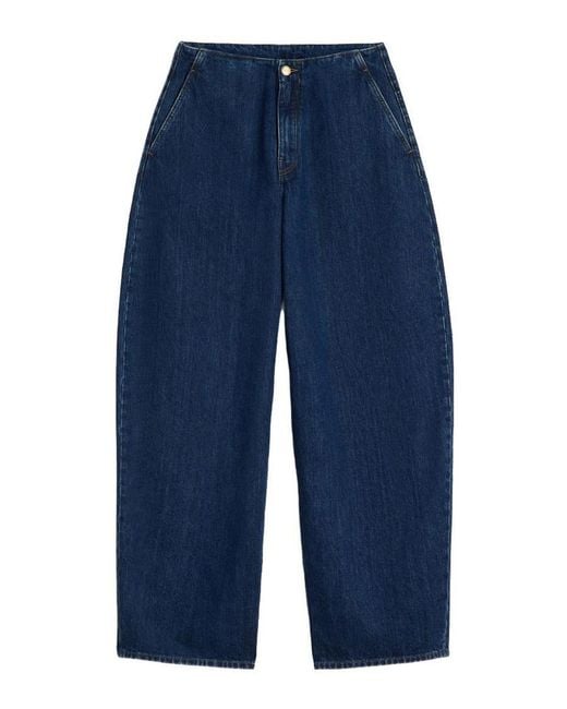 Jil Sander Blue Denim Cotton Jeans