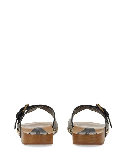 Isabel Marant Brown Jaso Clogs