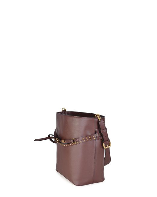 Pinko Purple Bag Made Of Leather