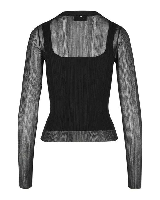 Sportmax Black Buono Sweater